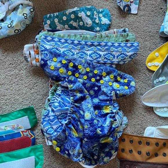 EPIC cloth diaper bundle destash with everything!! - Picture 16 of 17